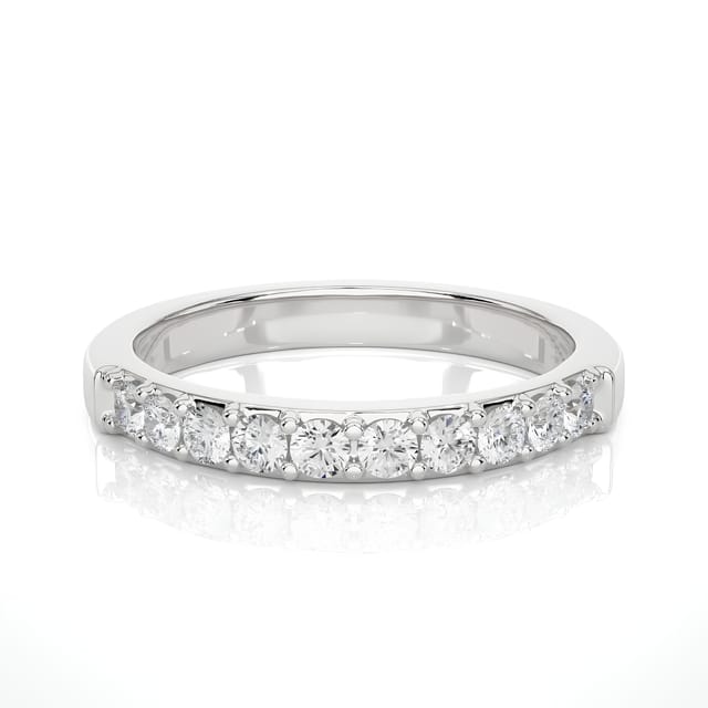 Diamond Half Eternity Bryllupsring