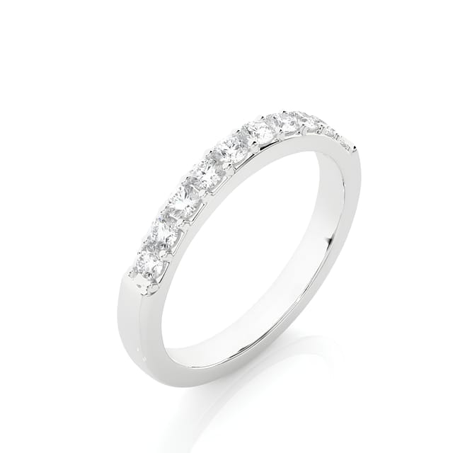 Diamond Half Eternity Bryllupsring